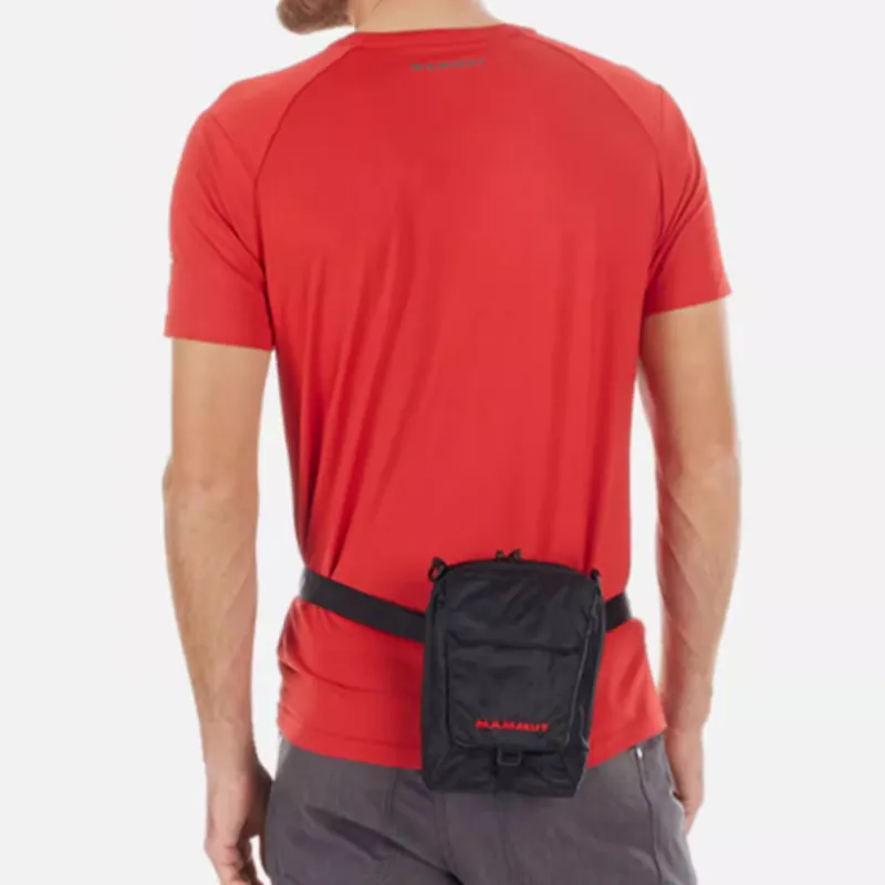 MAMMUT Nylon Crossbody Bag Shoulder Bag Regular Unisex Black-3