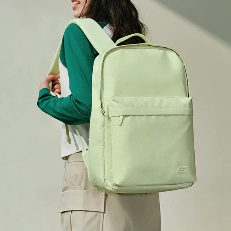Skechers Fabric Backpack Large Size Unisex Sprout Green Color-5