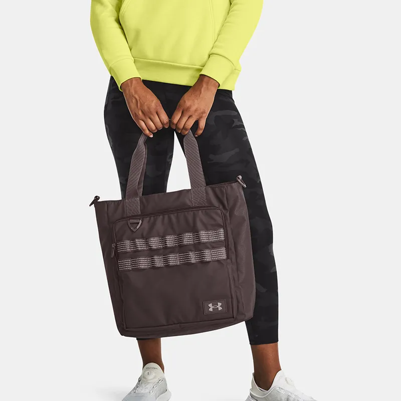 Under Armour Polyester Handbag Regular Unisex Gray-4