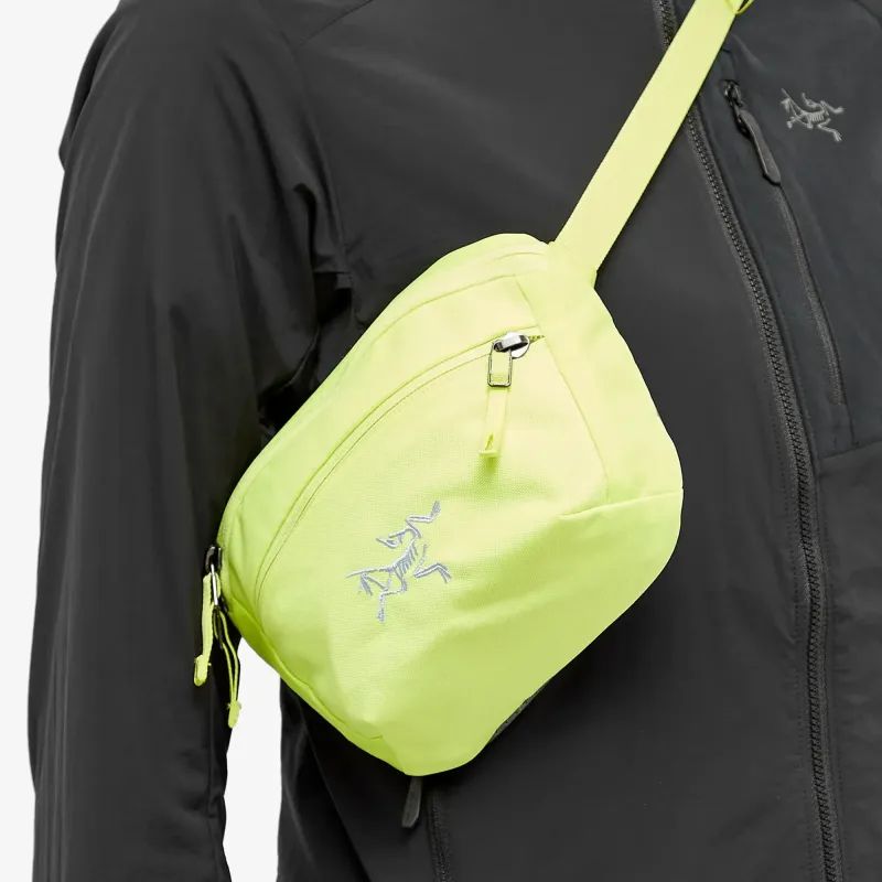 Arcteryx Mantis Polyester Sling Bag Fanny Pack Regular Unisex Sprint Green-4