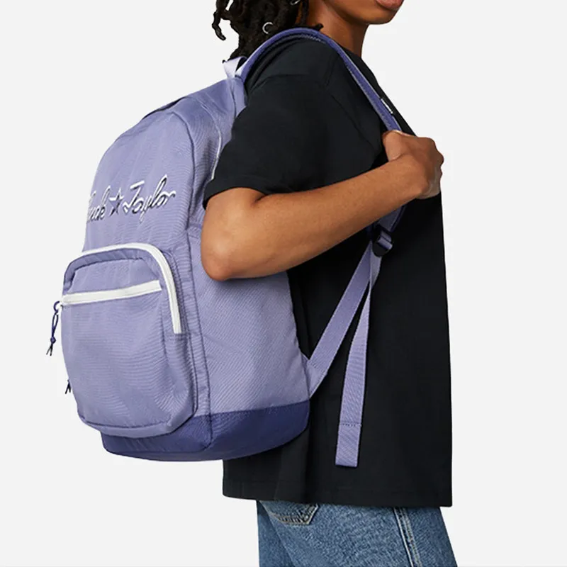 Converse Polyester Backpack Regular Unisex Purple-2