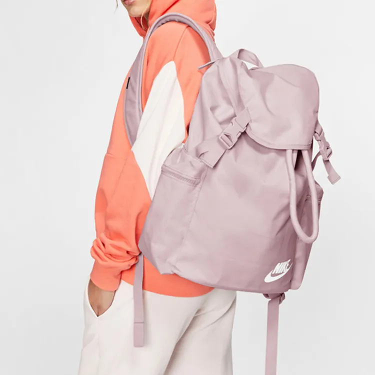 Nike Heritage Polyester Backpack Regular Unisex Pink-4