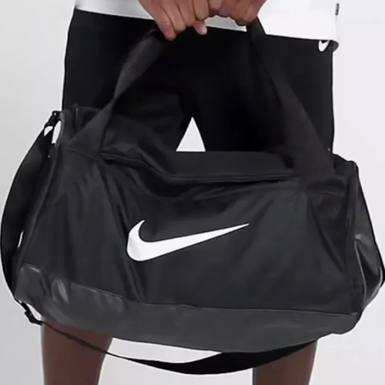 Nike Polyester Travel Bags Unisex _Nsec Lime/Black/White-4