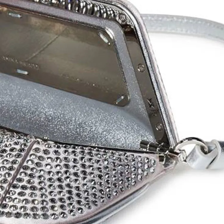 AMINA MUADDI Embellished Shoulder Bag-3