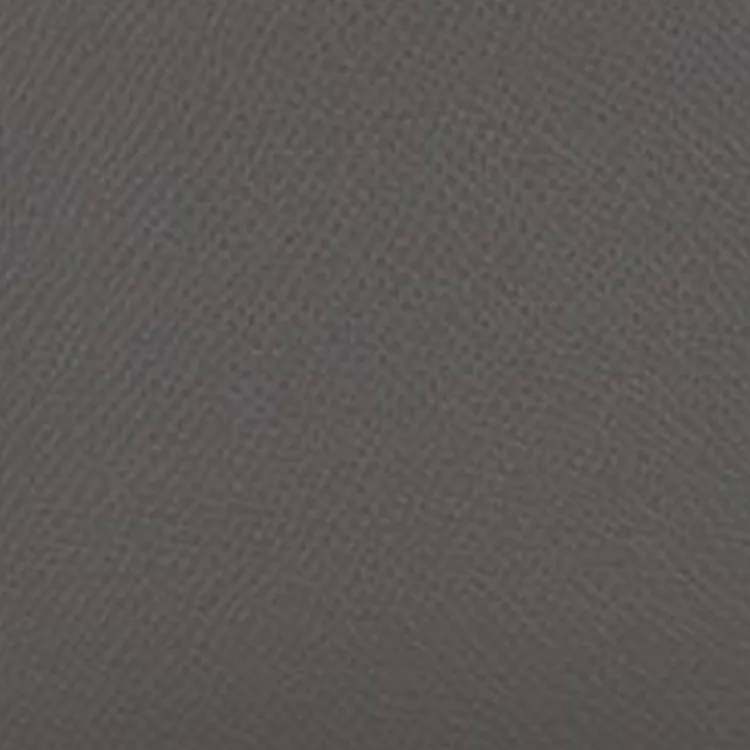 HERMES Citizen Twill Epsom Cow Leather Wallet Men's Gray-3