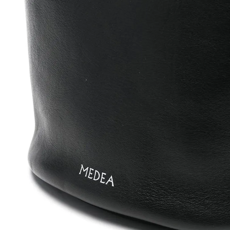 MEDEA Calfskin Portable Crossbody Bag Shoulder Bag Regular Women's Black-3
