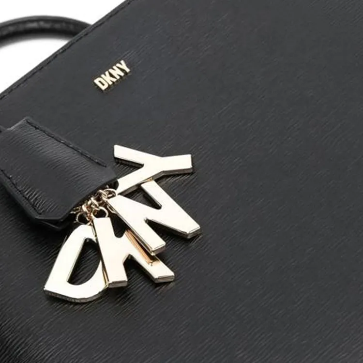DKNY Polyester Shoulder Bag Crossbody Bag Handbag Regular Women's Black-2
