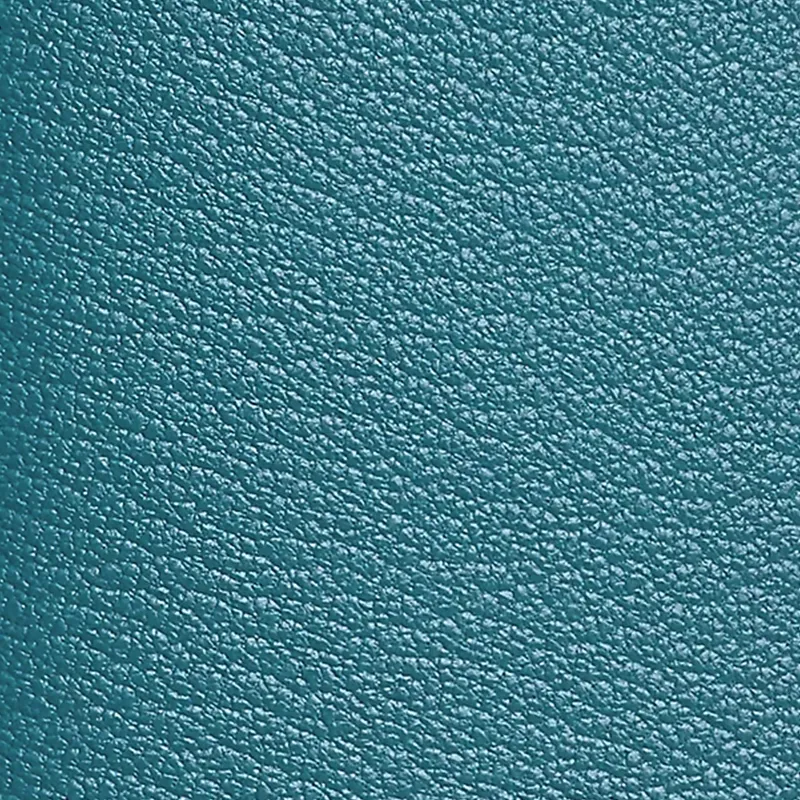 HERMES Calvi Duo Mysore Goat Skin Card Holder Women's D2 NEW BLEU JEAN New Denim Blue-2