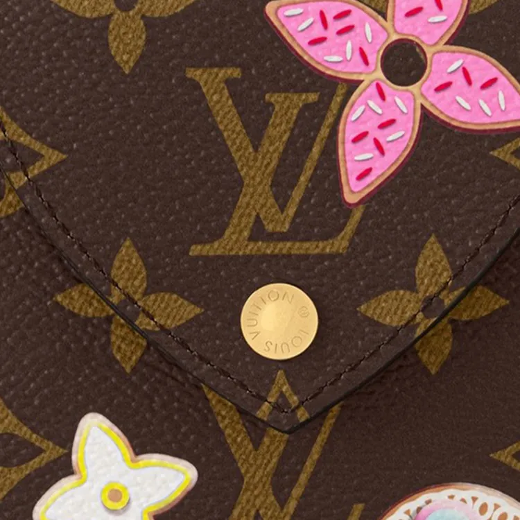 LOUIS VUITTON Post It Pouch Monogram-2