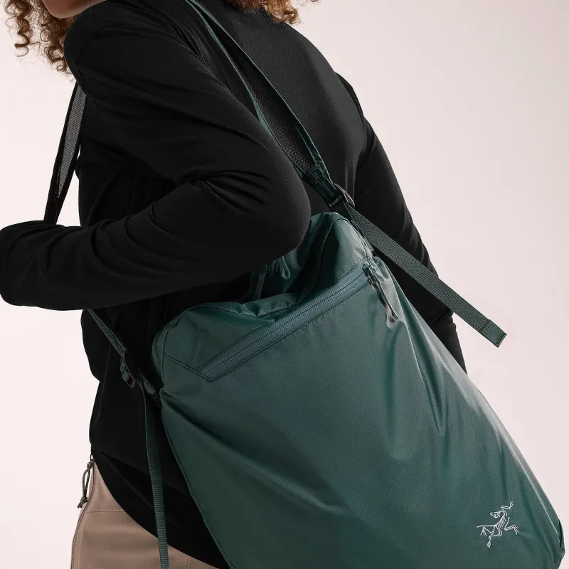 Arcteryx Nylon Tote Bag Shopping Bag Shoulder Bag Crossbody Bag Regular Unisex Green-3