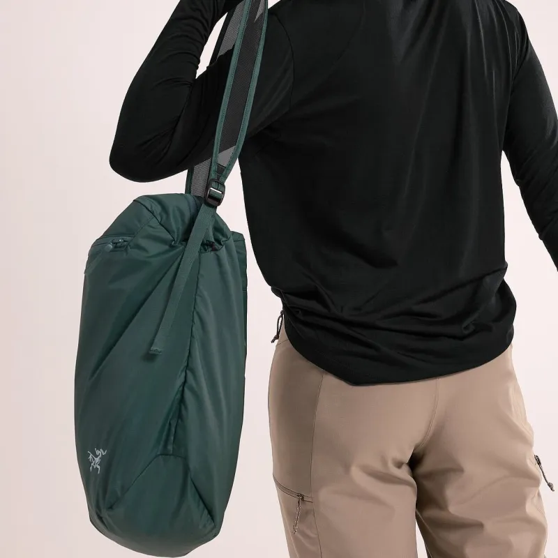Arcteryx Nylon Tote Bag Shopping Bag Shoulder Bag Crossbody Bag Regular Unisex Green-4