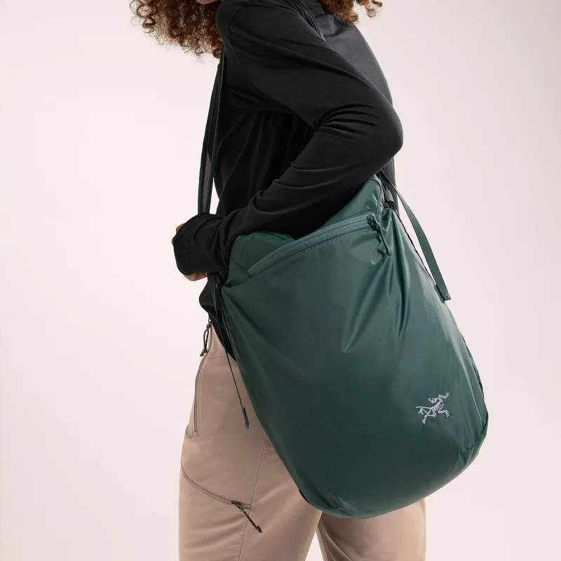 Arcteryx Nylon Tote Bag Shopping Bag Shoulder Bag Crossbody Bag Regular Unisex Green-7
