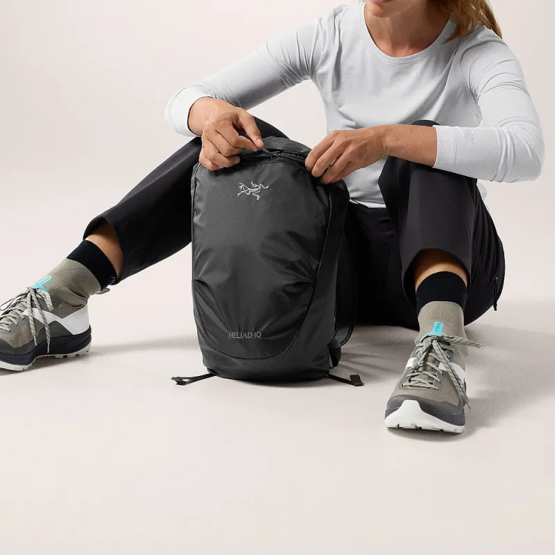 Arcteryx Polyester Backpack Regular Unisex Black-9