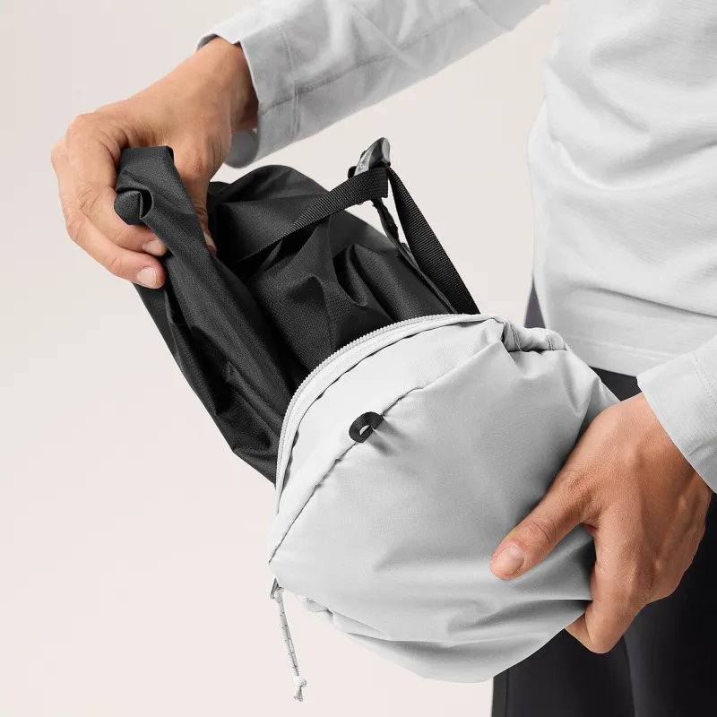 Arcteryx Polyester Backpack Regular Unisex Black-10