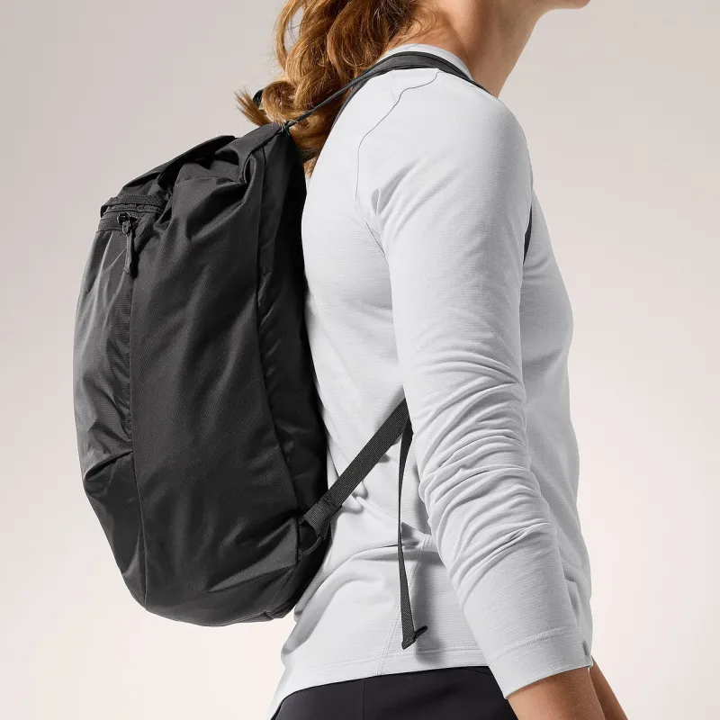 Arcteryx Polyester Backpack Regular Unisex Black-8