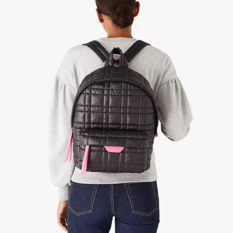 Kate Spade Softwhere Nylon Backpack Medium Size Women's Black-5