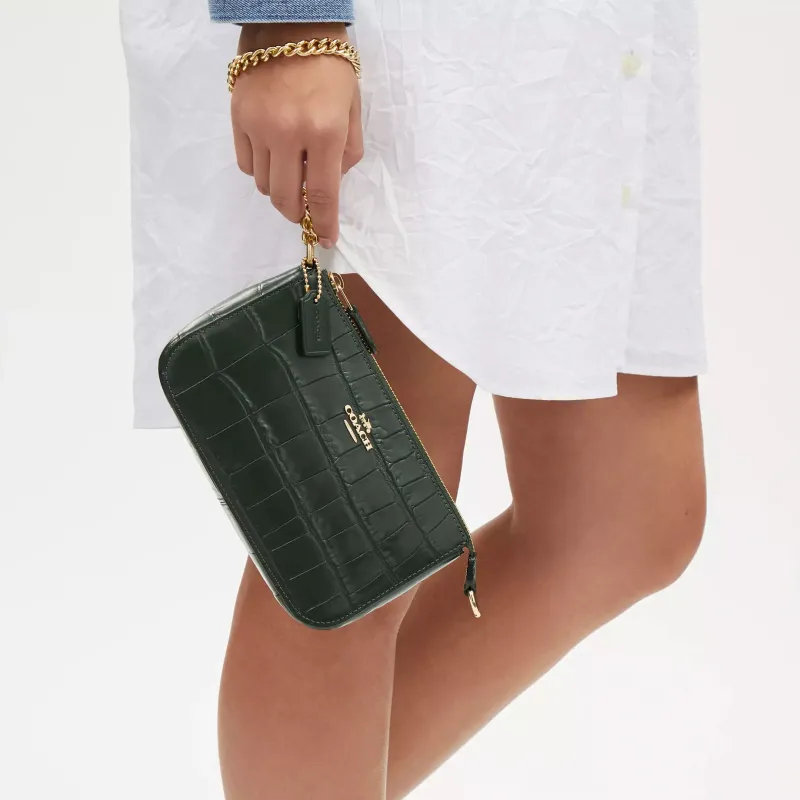 COACH Nolita Leather Handbag Shoulder Bag Women's Amazon Green-4