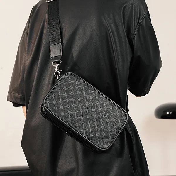 CARTELO PVC Gym Bag Shoulder Bag Crossbody Bag Men's-2