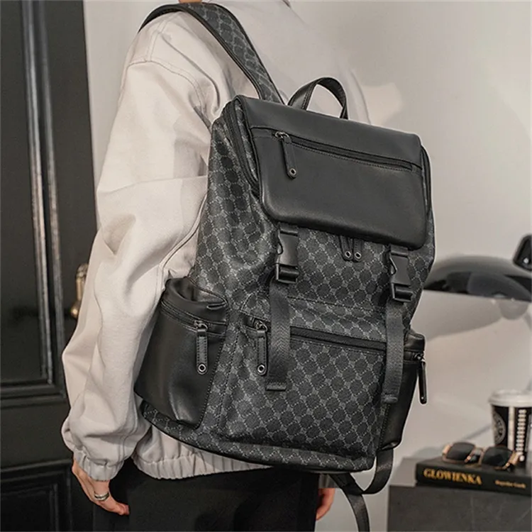 CARTELO PVC Backpack Travel Bag Laptop Bag Backpack Regular Unisex-1