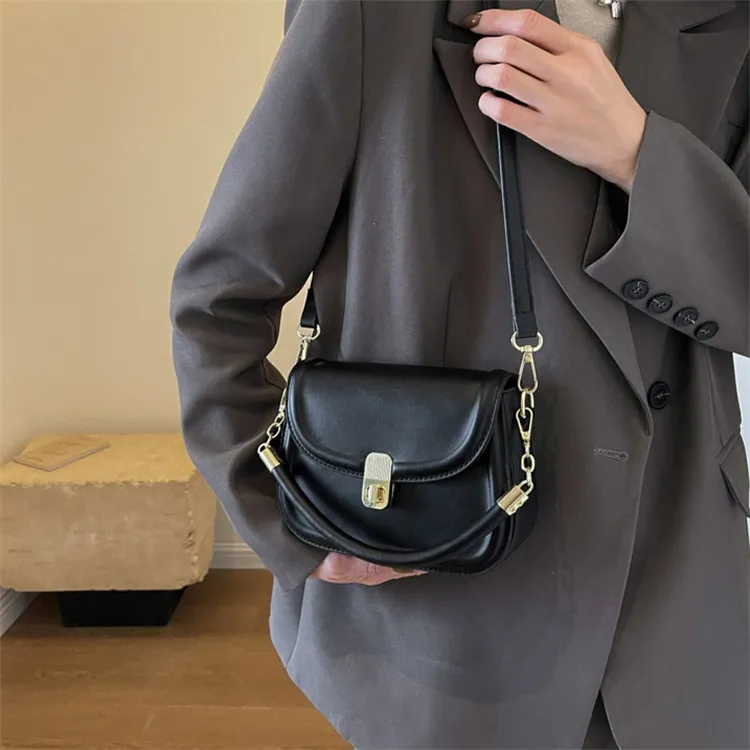 Duoluplo Doron Paul PU Handbag, Shoulder Bag Regular Women's Ecru/Black/Burgundy/Brown-6