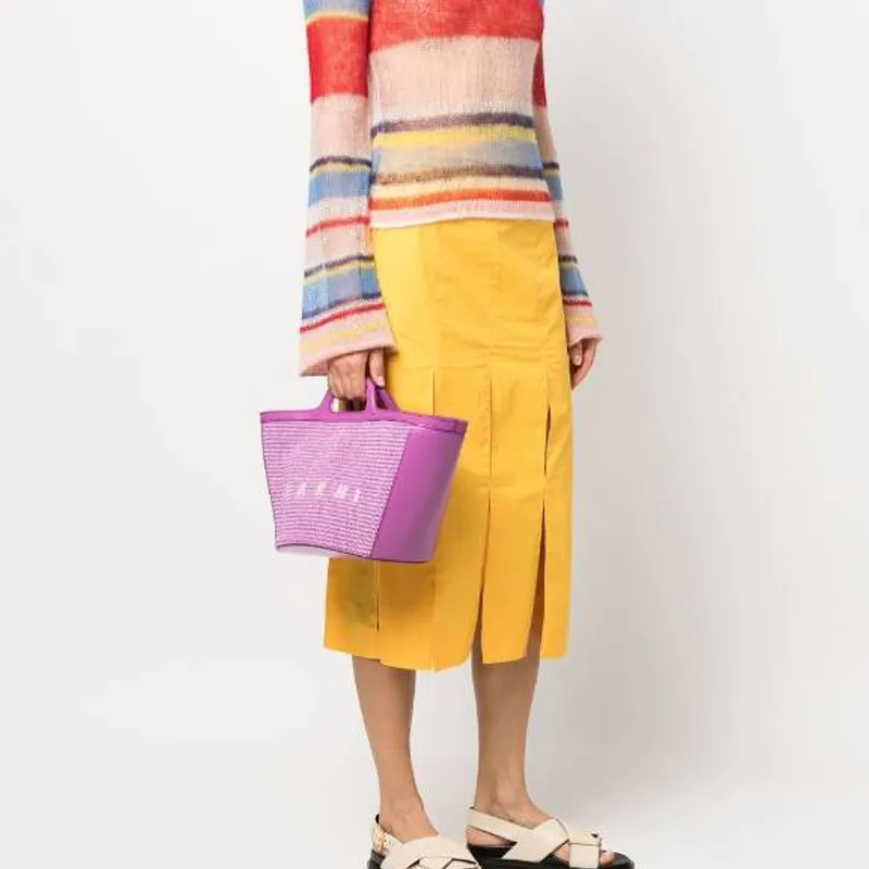 MARNI Tropicalia Small Tote Bag-4