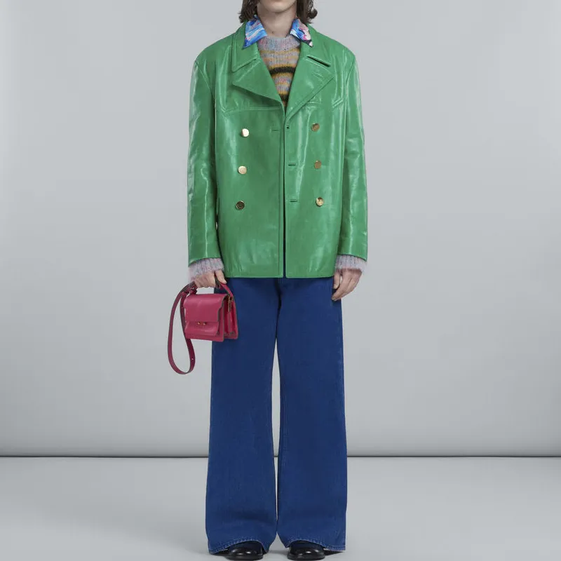 MARNI Foldover Top Shoulder Bag-4