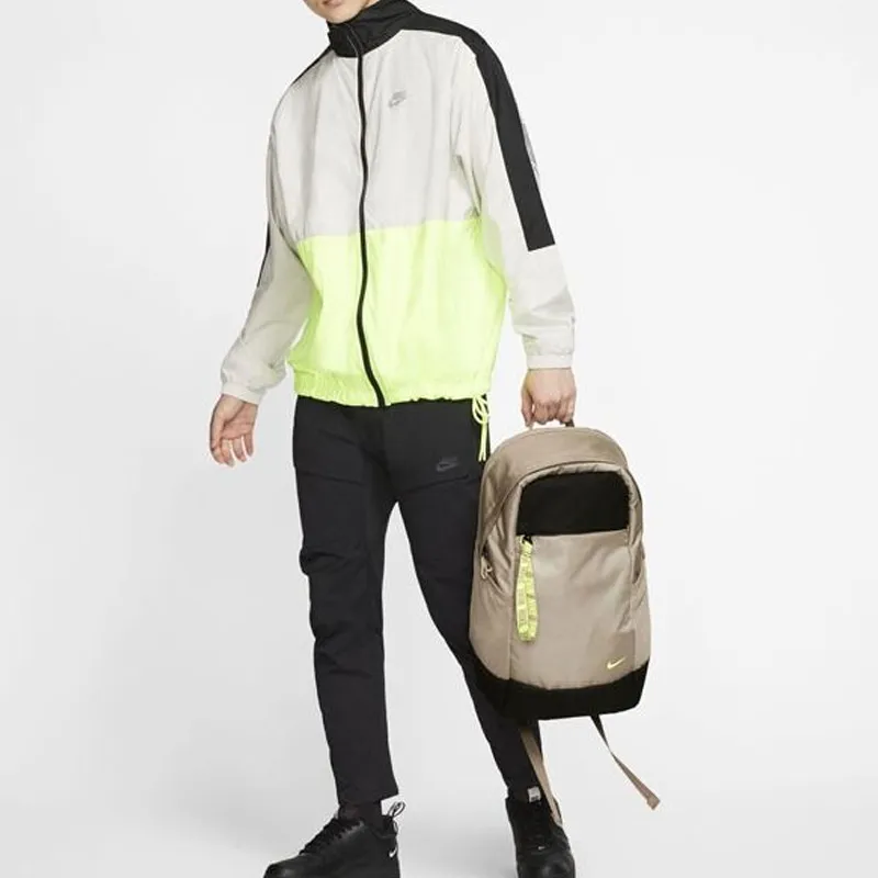 Nike Polyester Backpack Regular Unisex Khaki-3