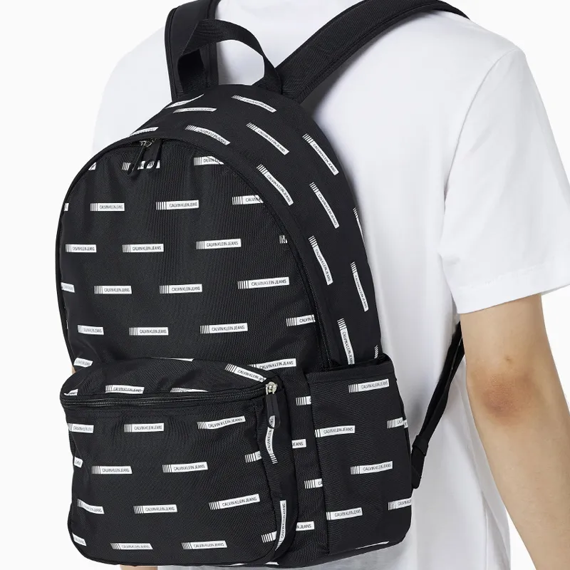 CK/Calvin Klein Fabric Backpack Men's Black-4