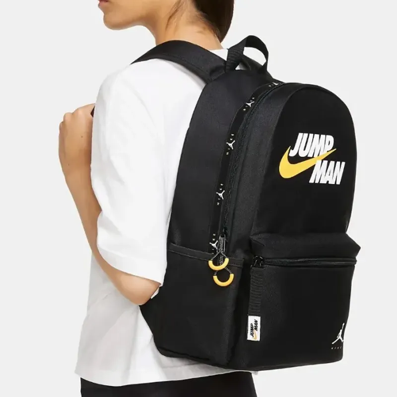 Jordan Polyester Gym Bag Backpack Regular Unisex Black-3