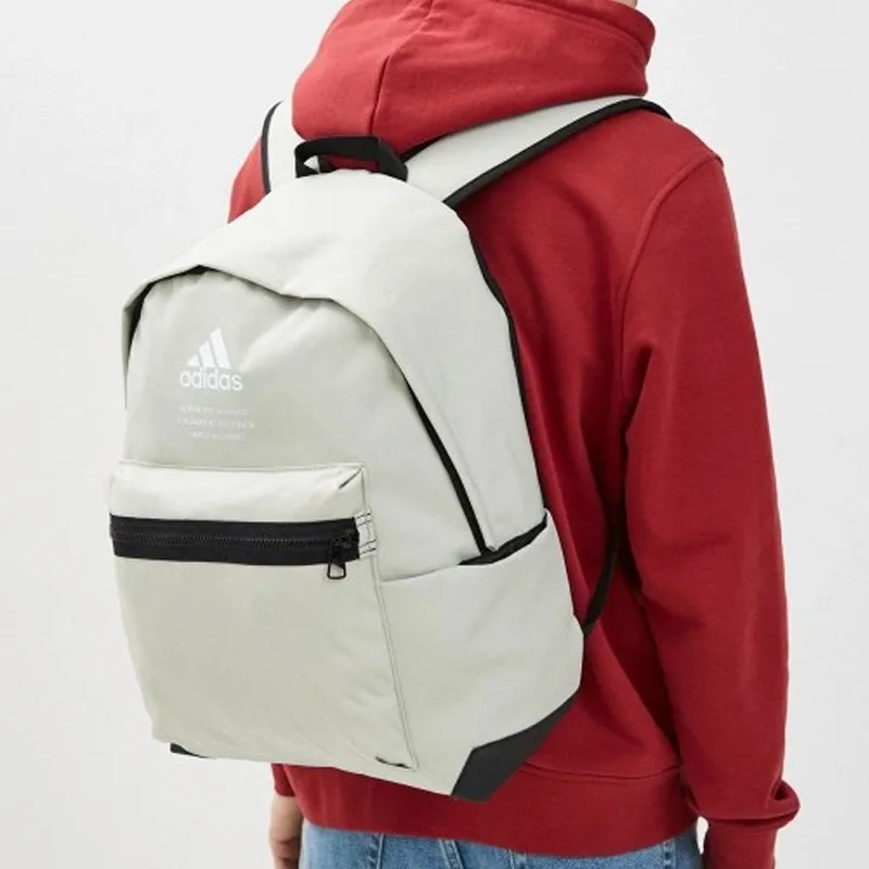 Adidas Fabric Backpack Regular Unisex Light Green-4