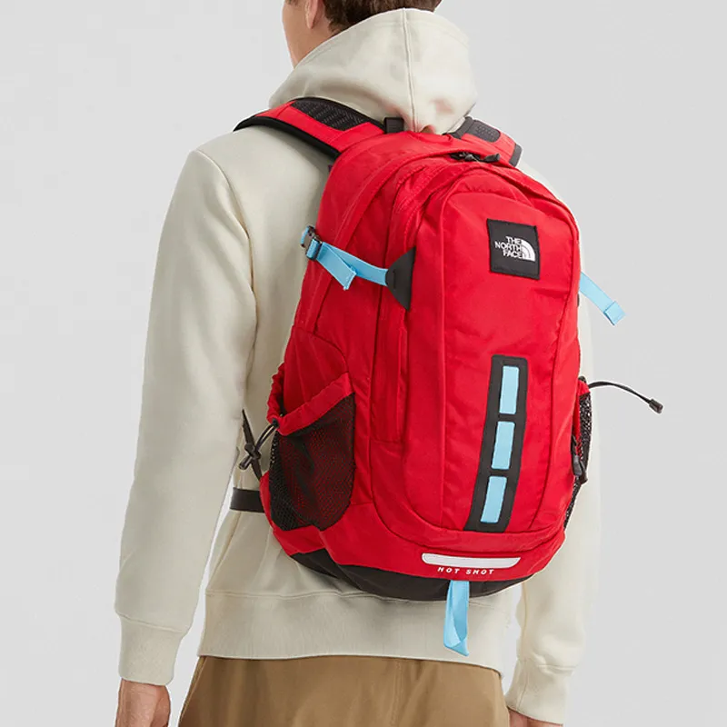 THE NORTH FACE Nylon Backpack Regular Unisex Red-3