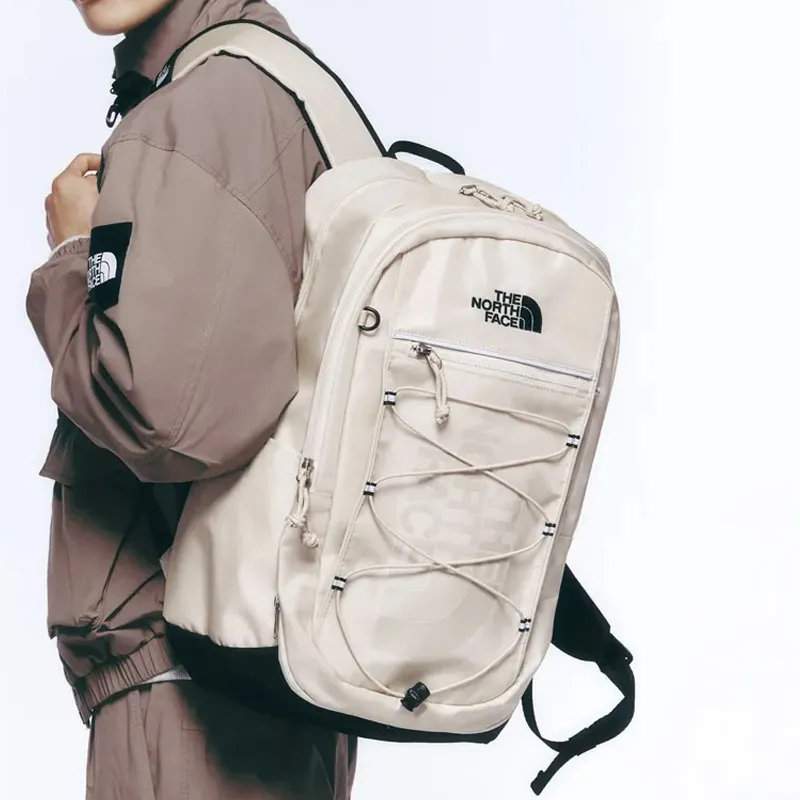 THE NORTH FACE Nylon Backpack Regular Unisex Cream-5