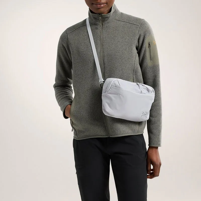 Arcteryx 6L Outdoor Bags Nylon Solitude Gray Unisex-2