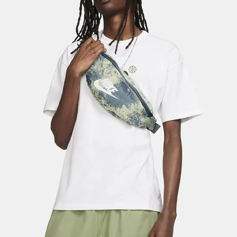 Nike Heritage Fanny Packs Olive Halo & Smoke Gray & Summit White-4
