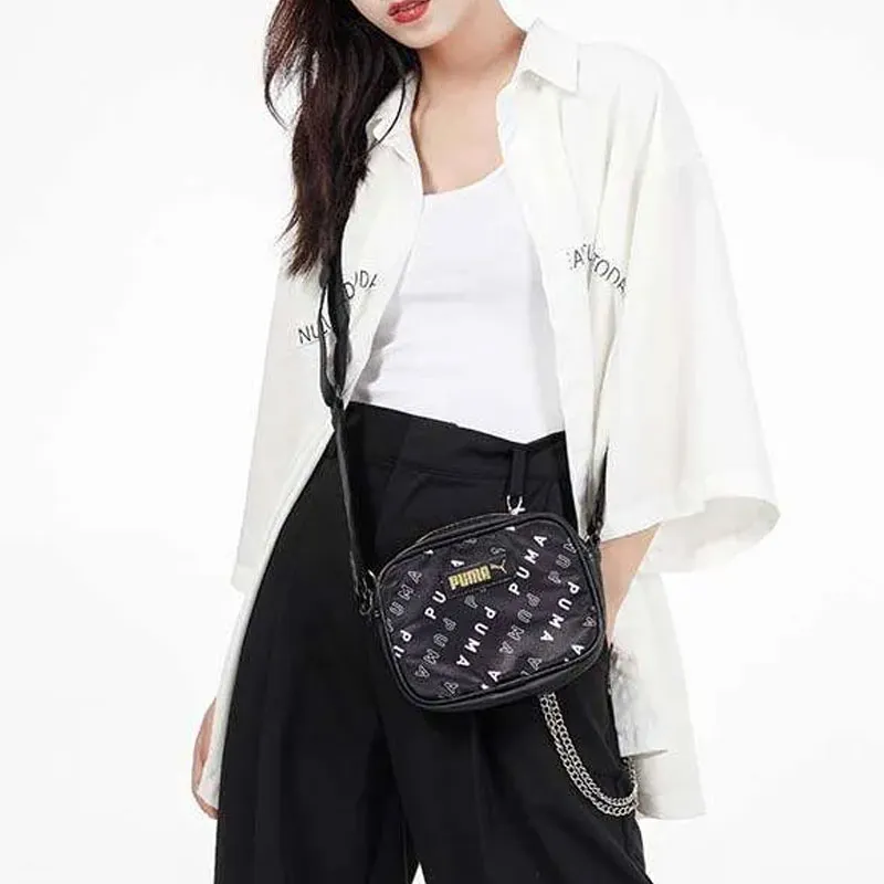 PUMA Polyester Crossbody Bag Camera Bag Regular Women's Black-2