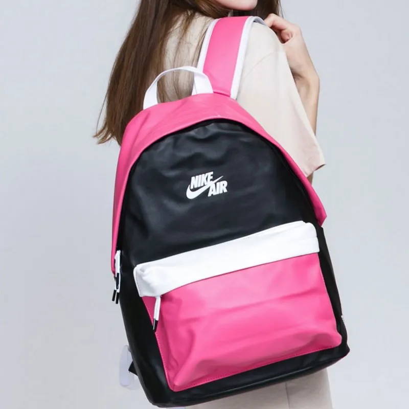 Jordan Polyester Basketball Bag Backpack Large Size Unisex Pink-3