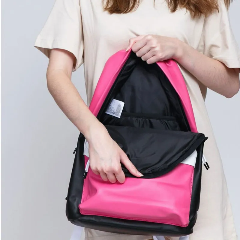 Jordan Polyester Basketball Bag Backpack Large Size Unisex Pink-4