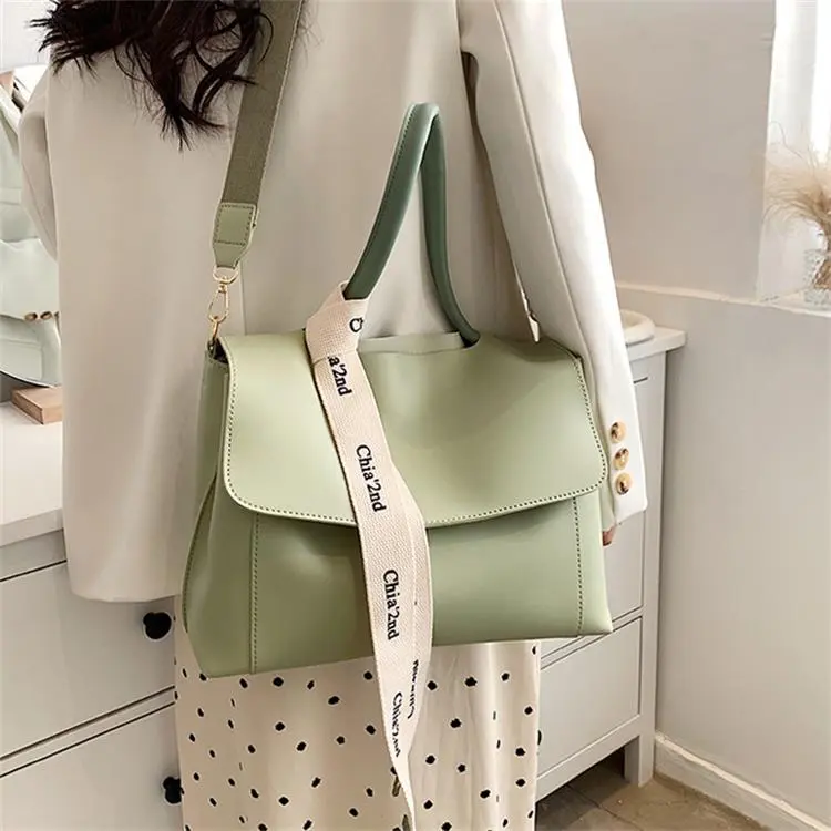 Duoluplo Doron Paul PU Commute Tote Shoulder Bag Regular Women's White/Black/Khaki/Brown/Green/Light Brown-14