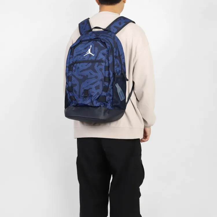 Jordan Polyester Backpack Regular Unisex Navy-4