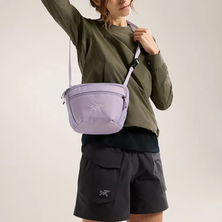 Arcteryx Mantis 2 Recycled Polyester Shoulder Bag Crossbody Bag Fanny Pack Large Size Unisex Purple-2
