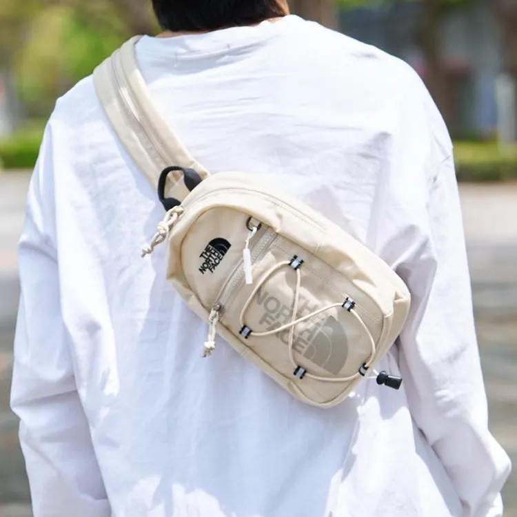 THE NORTH FACE Polyester Backpack Unisex Cream-3
