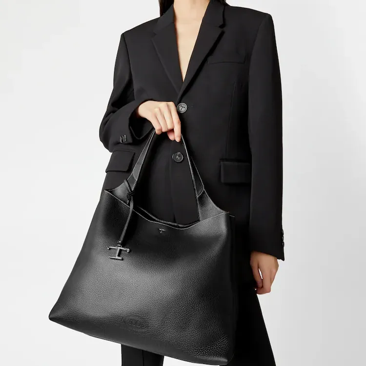 TOD'S Timeless Medium Top Handle Tote Bag-4