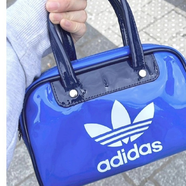 トートバッグ Adidas Adicolor Mini Bowling Bag Blue White s-l400.jpg