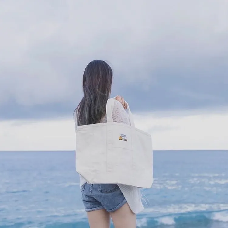 HUMAN MADE Cotton Handbag Regular Women's White-3