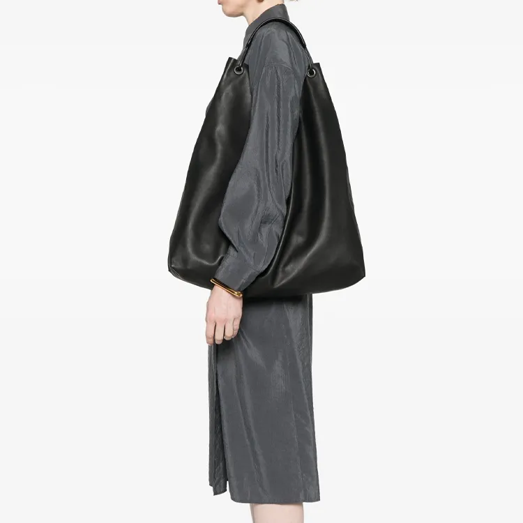 THE ROW Bindle 3 Leather Tote Bag-4