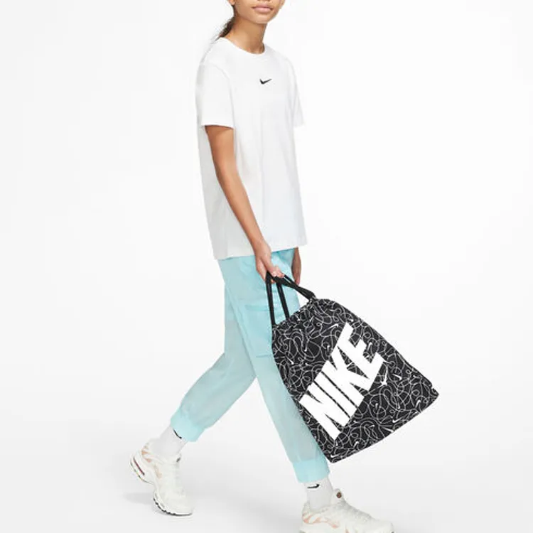 Nike Polyester Backpack Regular Unisex Black-4