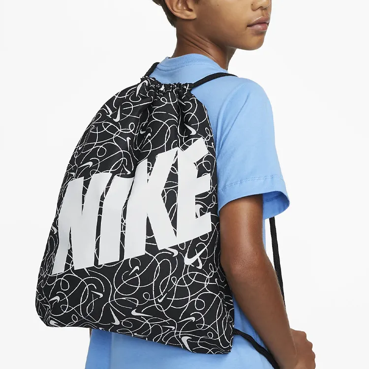 Nike Polyester Backpack Regular Unisex Black-2