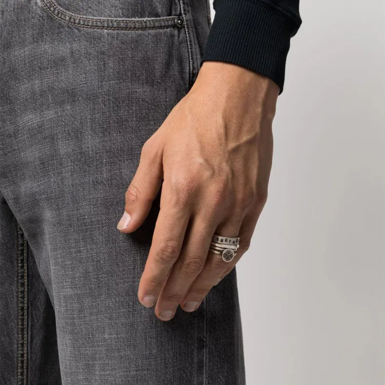 Werkstatt Munchen Come Together Ring Set Of Four-2