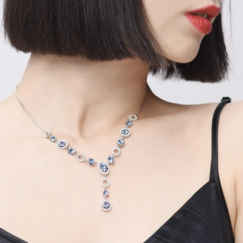 GIVENCHY Necklaces Women's Blue-1