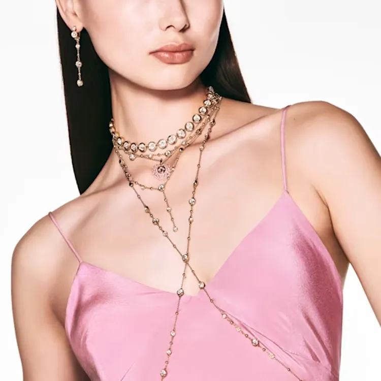 Swarovski Imber Crystal embellishmed Necklace-3